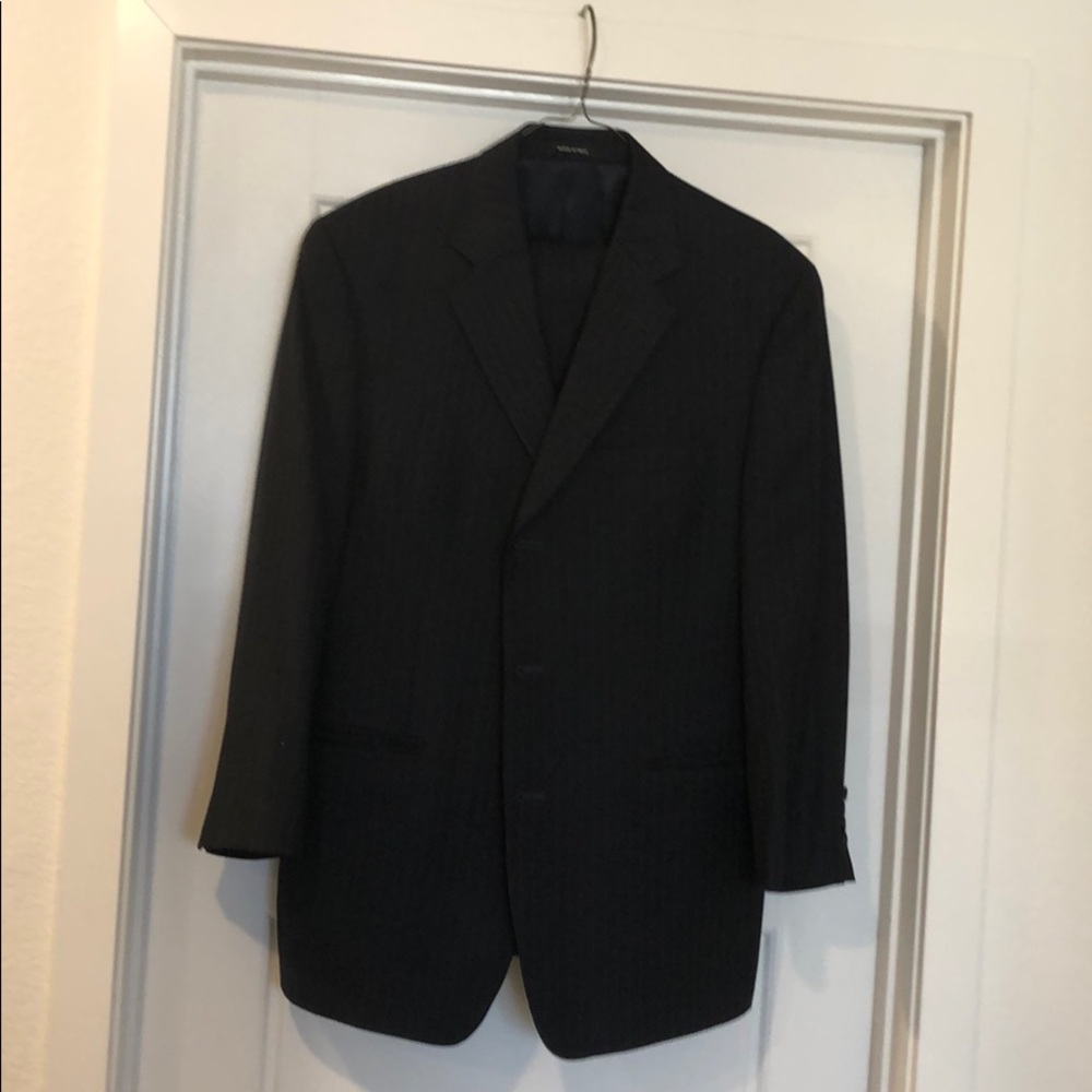 Calvin Klein Pinstripe Suit